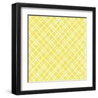 Floursack Lemon Pattern IIA-Danhui Nai-Framed Art Print