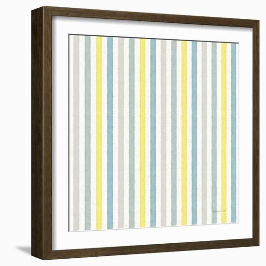 Floursack Lemon Pattern VII-Danhui Nai-Framed Art Print