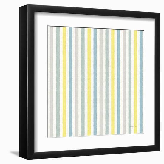 Floursack Lemon Pattern VII-Danhui Nai-Framed Art Print