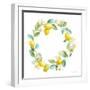 Floursack Lemon V on White-Danhui Nai-Framed Art Print