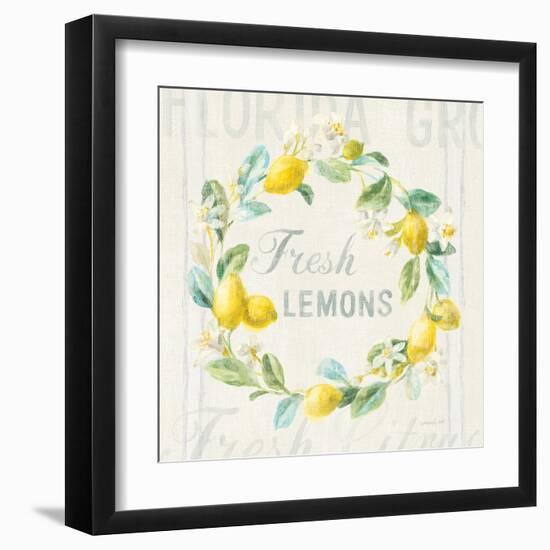 Floursack Lemon V-Danhui Nai-Framed Art Print