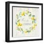 Floursack Lemon V-Danhui Nai-Framed Art Print