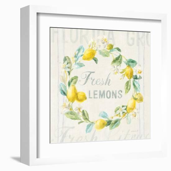 Floursack Lemon V-Danhui Nai-Framed Art Print