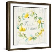 Floursack Lemon V-Danhui Nai-Framed Art Print