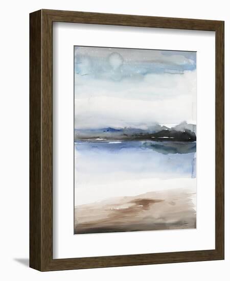 Flow 1-Lora Gold-Framed Art Print