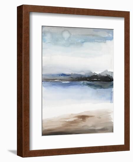 Flow 1-Lora Gold-Framed Art Print