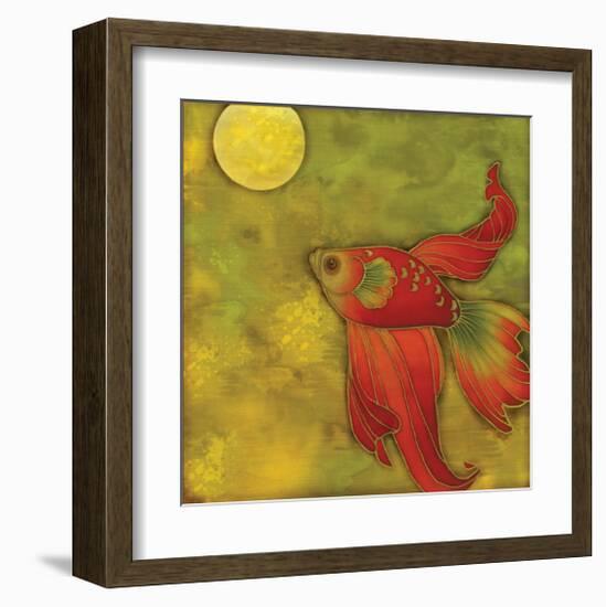 Flow Gently II-Sybil Shane-Framed Art Print