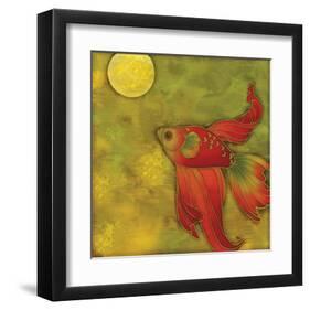 Flow Gently II-Sybil Shane-Framed Art Print