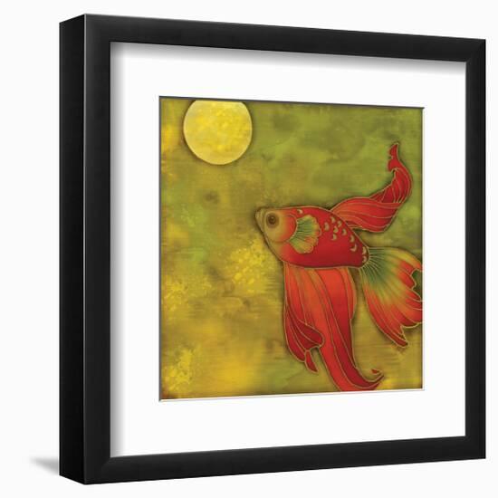 Flow Gently II-Sybil Shane-Framed Art Print