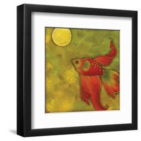 Flow Gently II-Sybil Shane-Framed Art Print