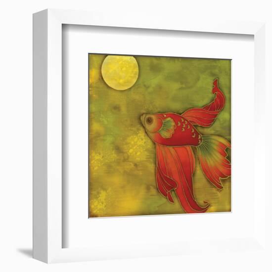 Flow Gently II-Sybil Shane-Framed Art Print