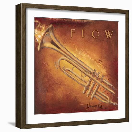 Flow-Hakimipour-ritter-Framed Art Print