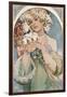 Flower, 1897-Alphonse Mucha-Framed Giclee Print