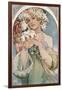 Flower, 1897-Alphonse Mucha-Framed Giclee Print