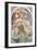 Flower, 1897-Alphonse Mucha-Framed Premium Giclee Print