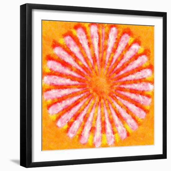 Flower,2015-Alex Caminker-Framed Giclee Print