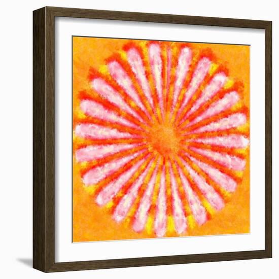 Flower,2015-Alex Caminker-Framed Giclee Print