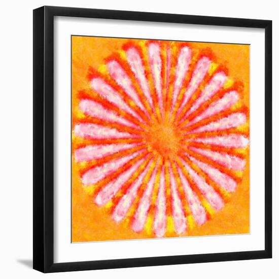 Flower,2015-Alex Caminker-Framed Giclee Print