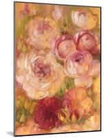 Flower Abundance 1-Vera Hills-Mounted Art Print