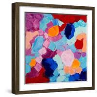 Flower Amoebic Party I-Ann Marie Coolick-Framed Art Print