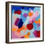 Flower Amoebic Party II-Ann Marie Coolick-Framed Art Print