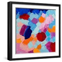 Flower Amoebic Party II-Ann Marie Coolick-Framed Art Print