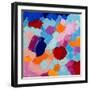 Flower Amoebic Party II-Ann Marie Coolick-Framed Art Print