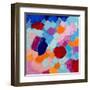 Flower Amoebic Party II-Ann Marie Coolick-Framed Art Print