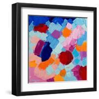 Flower Amoebic Party II-Ann Marie Coolick-Framed Art Print