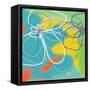 Flower and Water 1-Jan Weiss-Framed Stretched Canvas