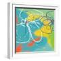 Flower and Water 1-Jan Weiss-Framed Art Print