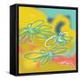 Flower and Water 2-Jan Weiss-Framed Stretched Canvas