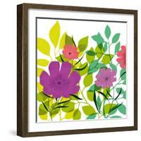 Flower Applique I-Laure Girardin-Vissian-Framed Giclee Print