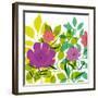Flower Applique I-Laure Girardin-Vissian-Framed Giclee Print