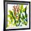 Flower Applique II-Laure Girardin-Vissian-Framed Giclee Print