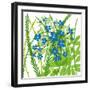 Flower Applique III-Laure Girardin-Vissian-Framed Giclee Print