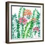 Flower Applique IV-Laure Girardin-Vissian-Framed Giclee Print