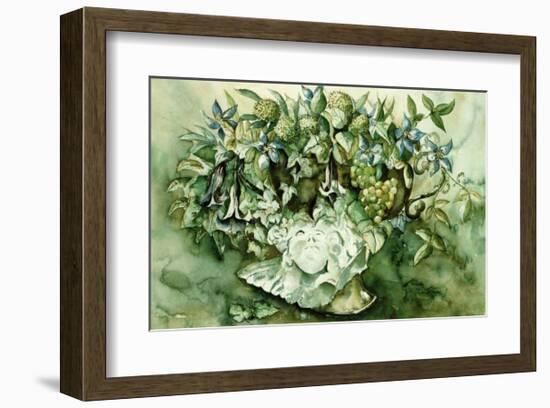 Flower Aquarel I-Elizabeth Veltman-Adriaansz-Framed Art Print