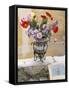 Flower Arrangement, Eze, Alpes-Maritimes, Cote d'Azur, Provence, France-Ruth Tomlinson-Framed Stretched Canvas