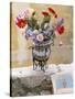 Flower Arrangement, Eze, Alpes-Maritimes, Cote d'Azur, Provence, France-Ruth Tomlinson-Stretched Canvas