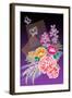 Flower Arrangement Purple-Ikuko Kowada-Framed Giclee Print