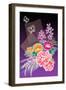 Flower Arrangement Purple-Ikuko Kowada-Framed Premium Giclee Print