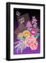 Flower Arrangement Purple-Ikuko Kowada-Framed Premium Giclee Print