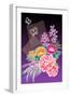 Flower Arrangement Purple-Ikuko Kowada-Framed Premium Giclee Print