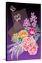 Flower Arrangement Purple-Ikuko Kowada-Stretched Canvas