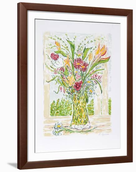 Flower Arrangement-Beverly Hyman-Framed Limited Edition