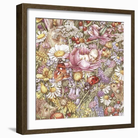 Flower Babies-Anne Yvonne Gilbert-Framed Giclee Print