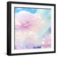 Flower Background-Timofeeva Maria-Framed Art Print