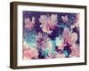 Flower Background-flurno-Framed Art Print