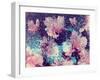 Flower Background-flurno-Framed Art Print